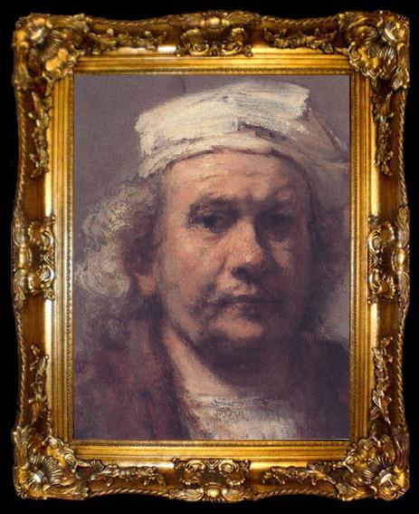 framed  REMBRANDT Harmenszoon van Rijn Self-Protrait (mk33), ta009-2